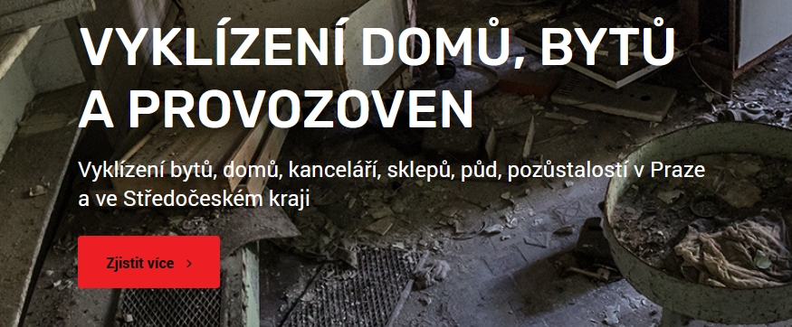 vyklízení bytů